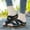 Black, variant on Women's Multi-color Embroidered Sandals With Wedge Fish Mouth Platform Shoes