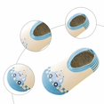 thumbnail image 5 of Toddler Shoes for Unisex Closed Toe Cartoon Printed Floor Socks Anti Soft Sole Breathable Toddler Sneaker for Baby Indoor Outdoor Summer Blue Size 6, 5 of 8