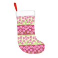 thumbnail image 2 of Salouo Flowers Print Christmas Stockings,Large Xmas Stocking Set of 1 Holiday and Farmhouse Stocking for Christmas Holiday Party Decoration(17.7*11 Inch), 2 of 7