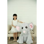 Plush Jumbo Elephant