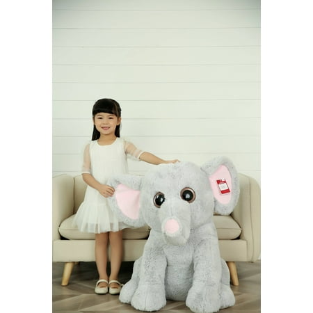 Plush Jumbo Elephant