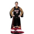 thumbnail image 1 of Couverture Jetée Confortable d'Uniforme Adulte Miami Heat NBA avec Manches, 1 of 1
