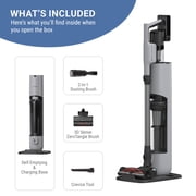 Tineco GO Station Cordless Stick Vacuum with Auto, Empty Charging Station