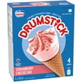 thumbnail image 4 of DRUMSTICK Strawberry Cheesecake Cones, 4 x 130 ml, 4 of 7