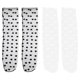 thumbnail image 1 of 2 pares de calcetines delgados decorativos de los calcetines creativos de tuls de terciopelo de terciopelo, 1 of 5