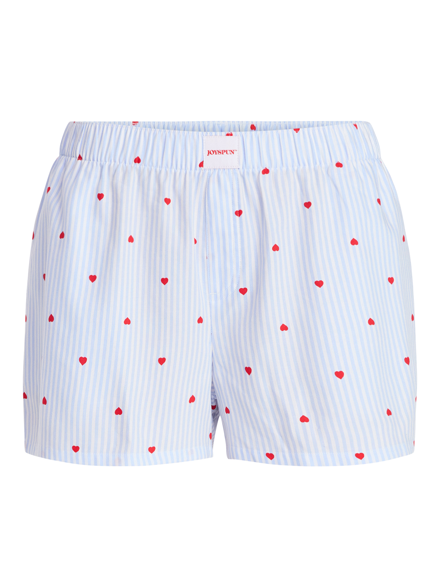Joyspun Women's Woven Pajama Boxer Shorts, 3'' Inseam, Sizes XS-3X