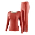 thumbnail image 1 of Women Elastic Thermal Inner Wear Thermal Underwear Warm Elastic Tops Pants Sets, 1 of 5