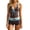 #04Blue, variant on 2 Piece Flower Y2k Tankini Women Summer Vintage Set Beach Swimsuit 2000s Bikini Vacation Going Out Outfits Light pink S