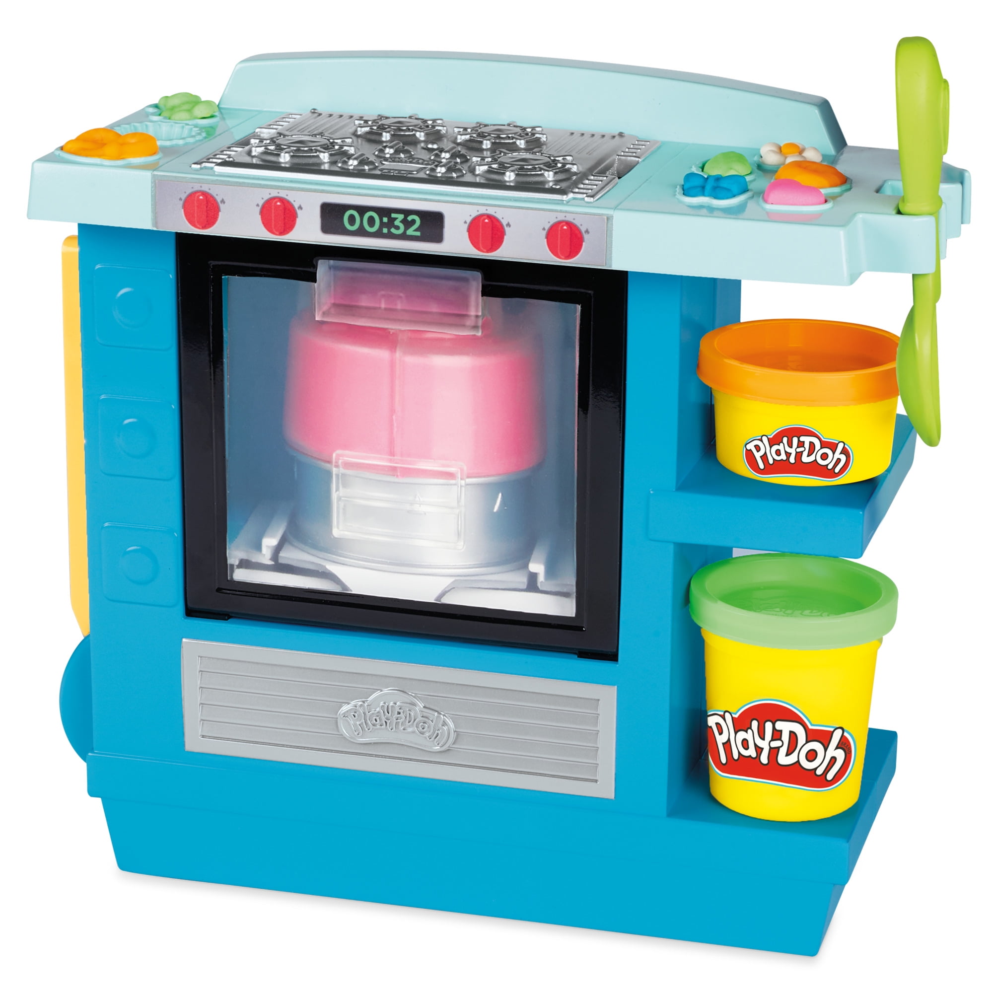Play-Doh Kitchen Creations Rising Cake Oven Playset, Includes 5 