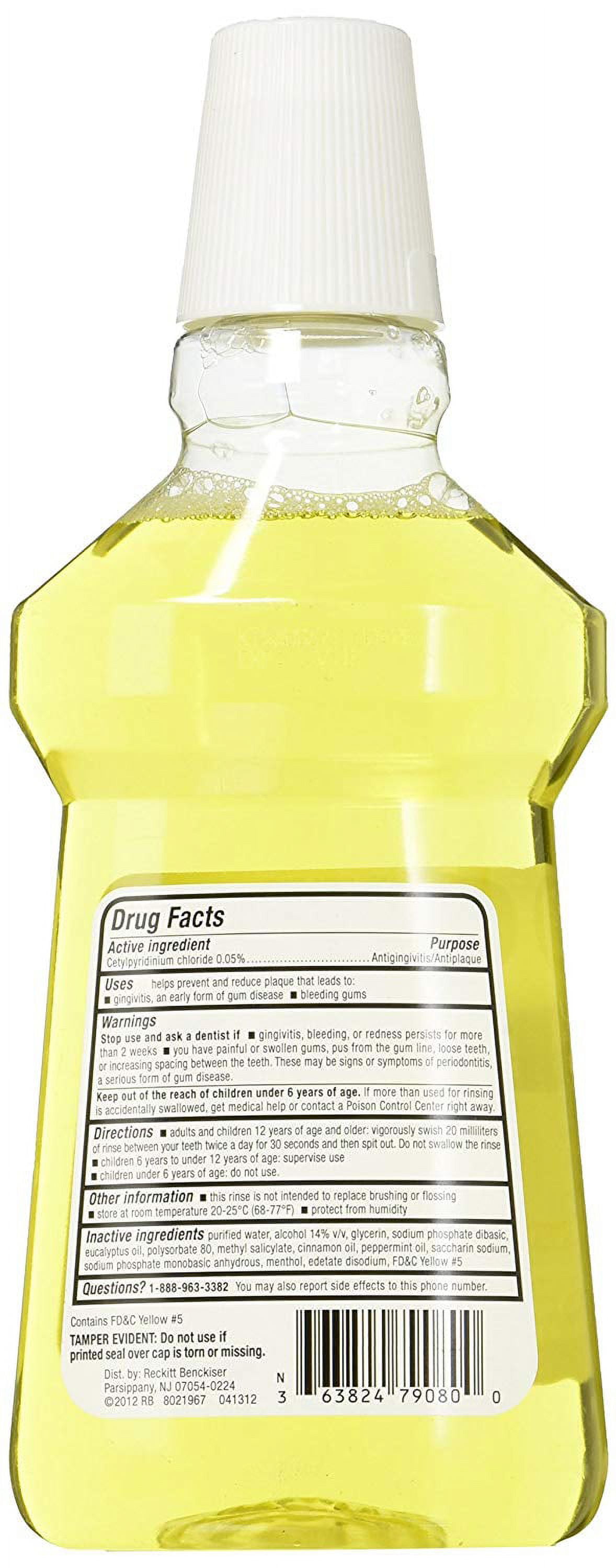 Cepacol Antibacterial Multi-Protection Mouthwash, Reduce Plaque and Freshen Breath, 24 FL OZ