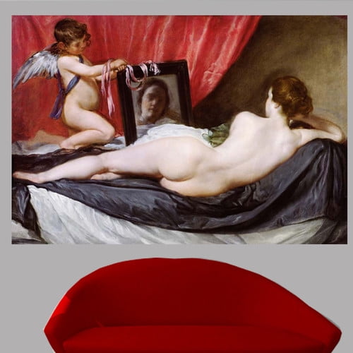 Wallhogs Velazquez The Rokeby Venus (17th) Wall Mural