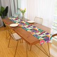 thumbnail image 2 of Yayeee Table Runner 90 inches Long Home Kitchen Dinning Party Decoration, Purple Geometric, 2 of 7