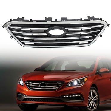 Front Bumper Cover For 2017-2018 Hyundai Elantra Sedan - PIT66 Direct Replacement - Black ABS Plastic