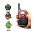 thumbnail image 4 of Radio Walkie Talkie portátil, 22 canales, 10 Km, Uhf, 400-470 Mhz, transceptor de comunicación de largo alcance de banda Dual, 2 uds., 4 of 5