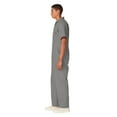 thumbnail image 4 of Mens Short Sleeve Coverall, Gray - 3X TL, 4 of 5