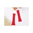 thumbnail image 4 of INSPIRE CHIC Women's Long Elastic Mesh Gloves Rhinestone 80s Cosplay Net Half Finger Sleeves for Female Halloween Party Dance Costume Red, 4 of 6
