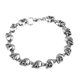 thumbnail image 1 of Gothic bicycle stainless steel skull pendant men's bracelet, skull jewelry gift, 1 of 3