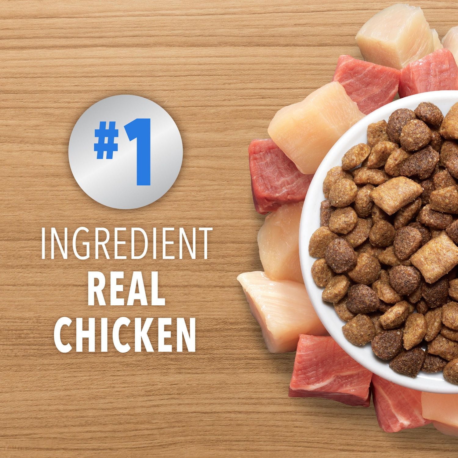 Iams Proactive Health Healthy Enjoyment Chicken & Beef Adult Dry Cat Food, 1.36-2.72kg