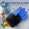 thumbnail image 5 of DARCHEN Kids Snow Gloves for Boys Girls Winter Waterproof Insulated Kids Ski Gloves Thickening Warm Windproof Outdoor Sports Gloves for 3-13 Boys Girls, 5 of 7