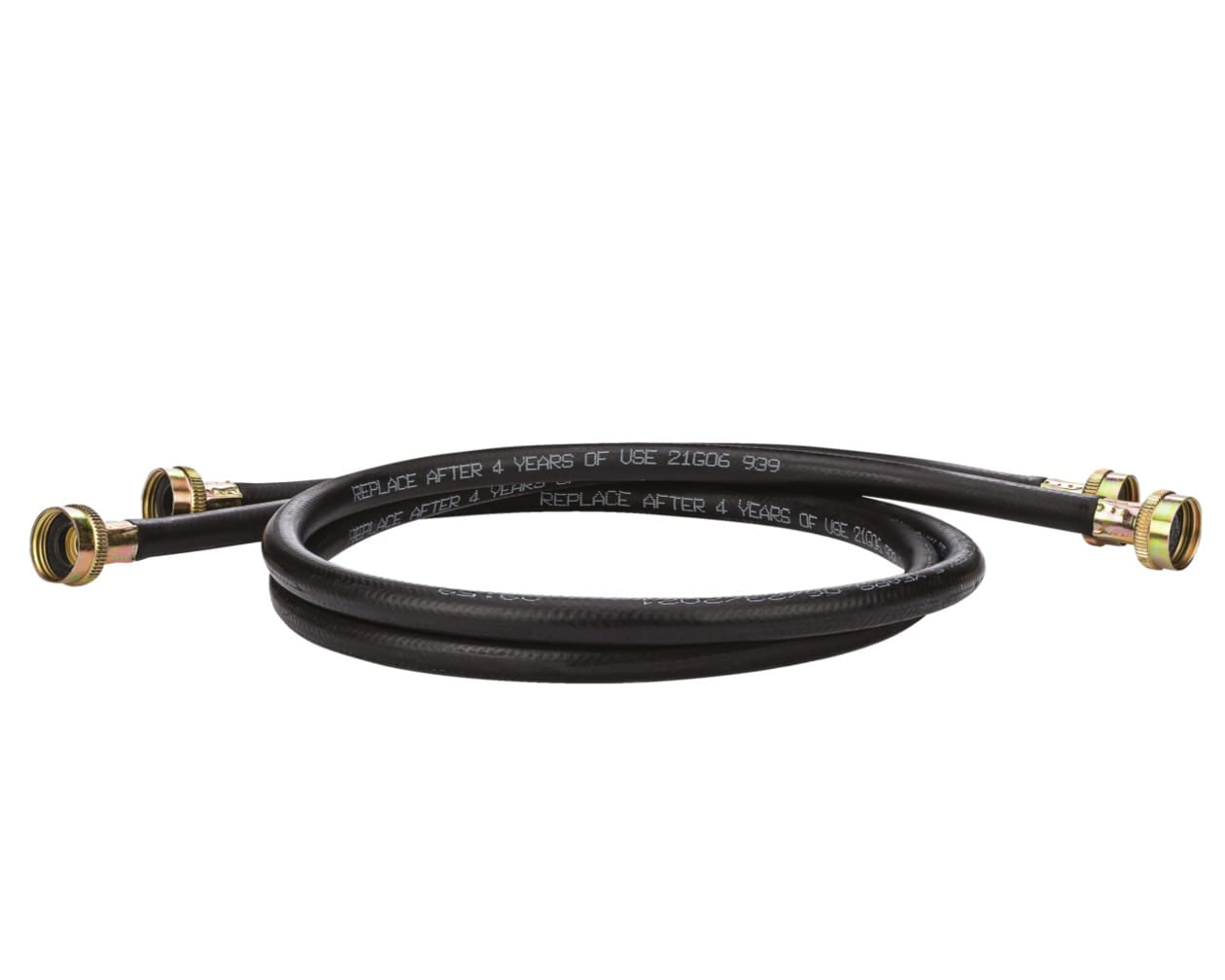 Frigidaire 4 ft. Rubber Washer Fill Hose Kit - 2 Pack for Laundry Accessories