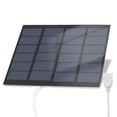 thumbnail image 1 of CHOK 1.5W 6V Portable Solar Charger Waterproof Solar Panel Charger for Camping with USB Interface for Charging Mobile Phones Power Banks Mini Fans LED Light, 1 of 9