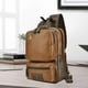 thumbnail image 5 of Mochila pequeña para hombre, estilo vintage, de piel sintética, para ciclismo Marrón Jinwen Bolsos bandolera para hombre, 5 of 8