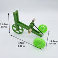 thumbnail image 6 of mdesiwst Parrot Training Bicycle, Funny Parrot Bike Training Toy, Creative Green Parrot Training Bike for Birds Intelligent Development, 6 of 8