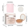 thumbnail image 2 of Poudre de Maquillage Compacte Crémeuse Finition Naturelle pour Fond de Teint, 2 of 3