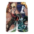 thumbnail image 5 of My Hero Academia Short Sweatpants Summer Daily Cozy Lounge Shorts 3D Printed Beach Shorts Sweatpants With Drawstring And Pockets, 5 of 7