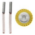 thumbnail image 2 of W10112253 9706416 Motor Brush W10380496 4162897 Mixer Worm Drive Gear, 2 of 5