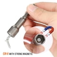 thumbnail image 4 of 5Pcs 8 Mm Magnetic Tech Screw Driver Tek Bit Drill Nut Setter Roofing Cladding, 4 of 9