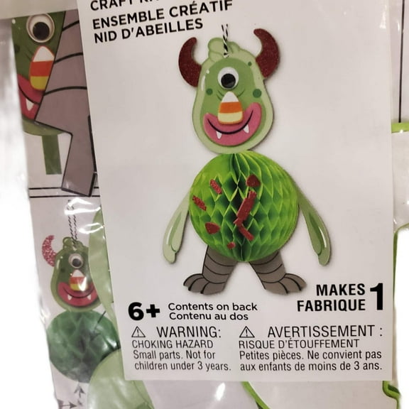 Halloween One-Eyed Monster Craft Kit by Createology