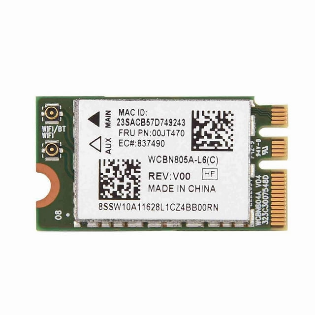 Wide Compatibility 2.4G/ 5G Dual Band Mini WIFI Wireless NGFf M2 Card for Lenovo/ DELl Asus