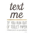 thumbnail image 2 of Rae, Marla 17x24 White Modern Wood Framed Museum Art Print Titled - Text Me, 2 of 4