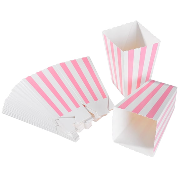 WHAMVOX  Carton Trendy Popcorn Boxes Movie Theater Style Tub