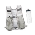 thumbnail image 5 of QccHieUs Hiking Vest Hydration Pack with 500ml Water Bottle 30x36cm for Sport Camping Light Gray, 5 of 9