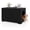 Black, variant on Cat Litter Box Enclosure, Modern Litter Box Furniture with Double Doors, Side Entry, Cat House, Side End Table, 31.5 x 20 x 20 Inches (Black)