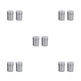 thumbnail image 1 of Paquete de 2 latas de pimienta Bewildely Acero inoxidable, 1 of 6