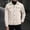 #Beige, variant on DPTALR Men's Solid Color Long Sleeve Turndown Collar Button Jacket,Beige,Big and Tall Men S