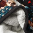 thumbnail image 3 of I Love You Couple Gifts Custom Sherpa Fleece Photo Blanket Birthday Gifts for Boyfriend Girlfriend Personalized Picture Blanket Soft Flannel Customized Blanket Christmas Couples Gifts Blankets, 3 of 5