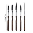 thumbnail image 3 of Long Liner Paintbrush Set for Precise Pinstriping and Scrollwork High Performance Artist Brushes 5PCS, 3 of 7
