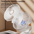 thumbnail image 4 of Clearance under 10 USB Clip Fan For Home Use Student Dormitories Charging And Plug-in Purpose Office Small Silent Desktop Fan, 4 of 9