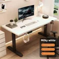 thumbnail image 1 of Mesa elevadora eléctrica de madera maciza, mesa de ordenador inteligente, escritorio de estudio en casa, escritorio de oficina, mesa de juegos, banco de trabajo para dormitorio, 1 of 4
