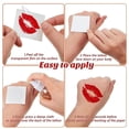 thumbnail image 5 of 12 Sheets Waterproof Lasting Tattoo Stickers Water Transfer Temporary Tattoos, Valentine's Day Body Fake Tattoos, 5 of 5