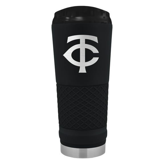 Black Minnesota Twins Stealth Matte 24oz Tumbler