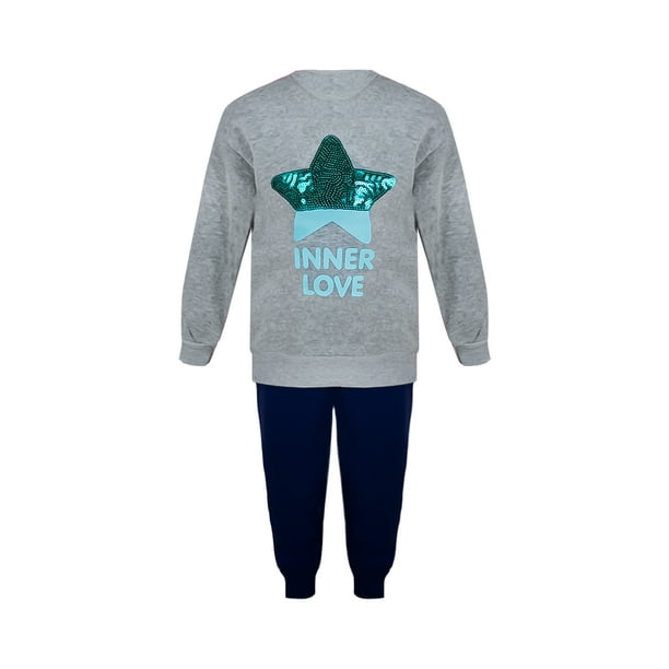 CONJUNTO SUDADERA Y PANTS PARA BEBA MARCA SUGAR GIRLS