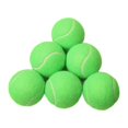 thumbnail image 1 of S SERENABLE 6 Pcs Balles de Tennis 2,52 Pouces Dia Résistantes à l'Usure pour Sports de Raquette Intérieur Extérieur Vert, 1 of 9