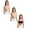 Black 1PCS & Beige 2PCS, variant on White Strapless Bra Teen Strapless Bandeau Bra for Girls 10-12 12-14 14-16 Wireless Side Support With Dual-Color Adjustable Straps