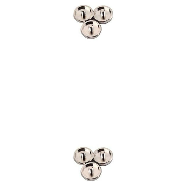 bedienty 3 Pcs Bouton de Trompette Pièces de Réparation Professionnelles Petits Doigts en Métal pour Jouer de la Musique Touches Instrument en Laiton Type 1 2Ensemble
