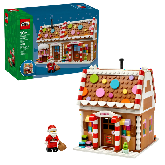 LEGO Iconic Festive Gingerbread House 40809